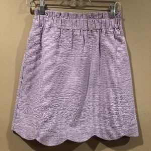 Lauren James Seersucker Skirt